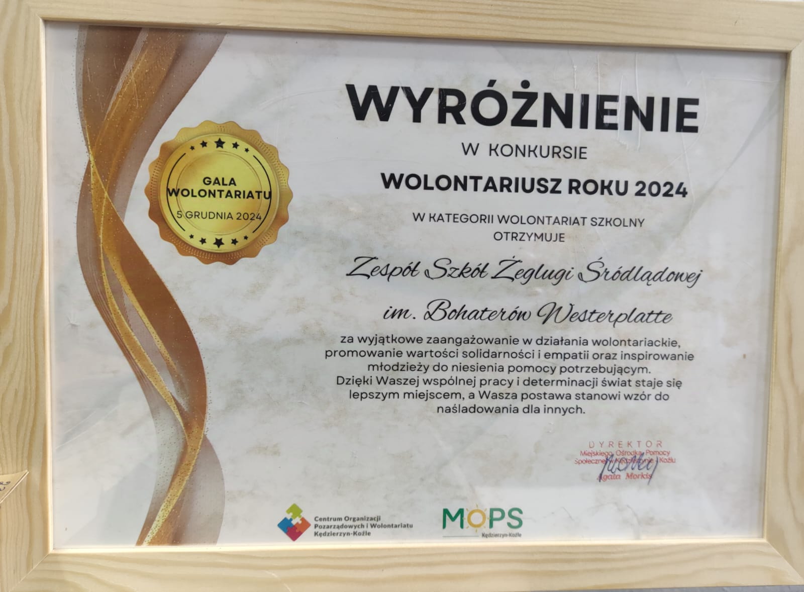 Wyróżnienia dla Szkolnego Klubu Wolontariatu