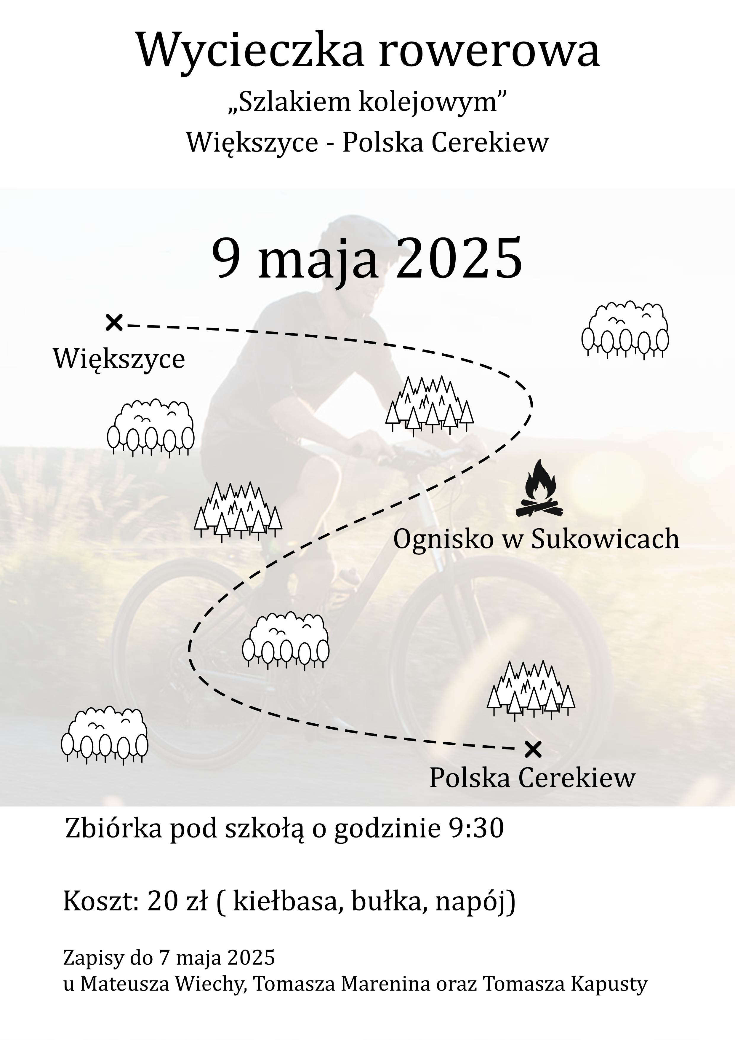 Wycieczka rowerowa szlakiem kolejowym