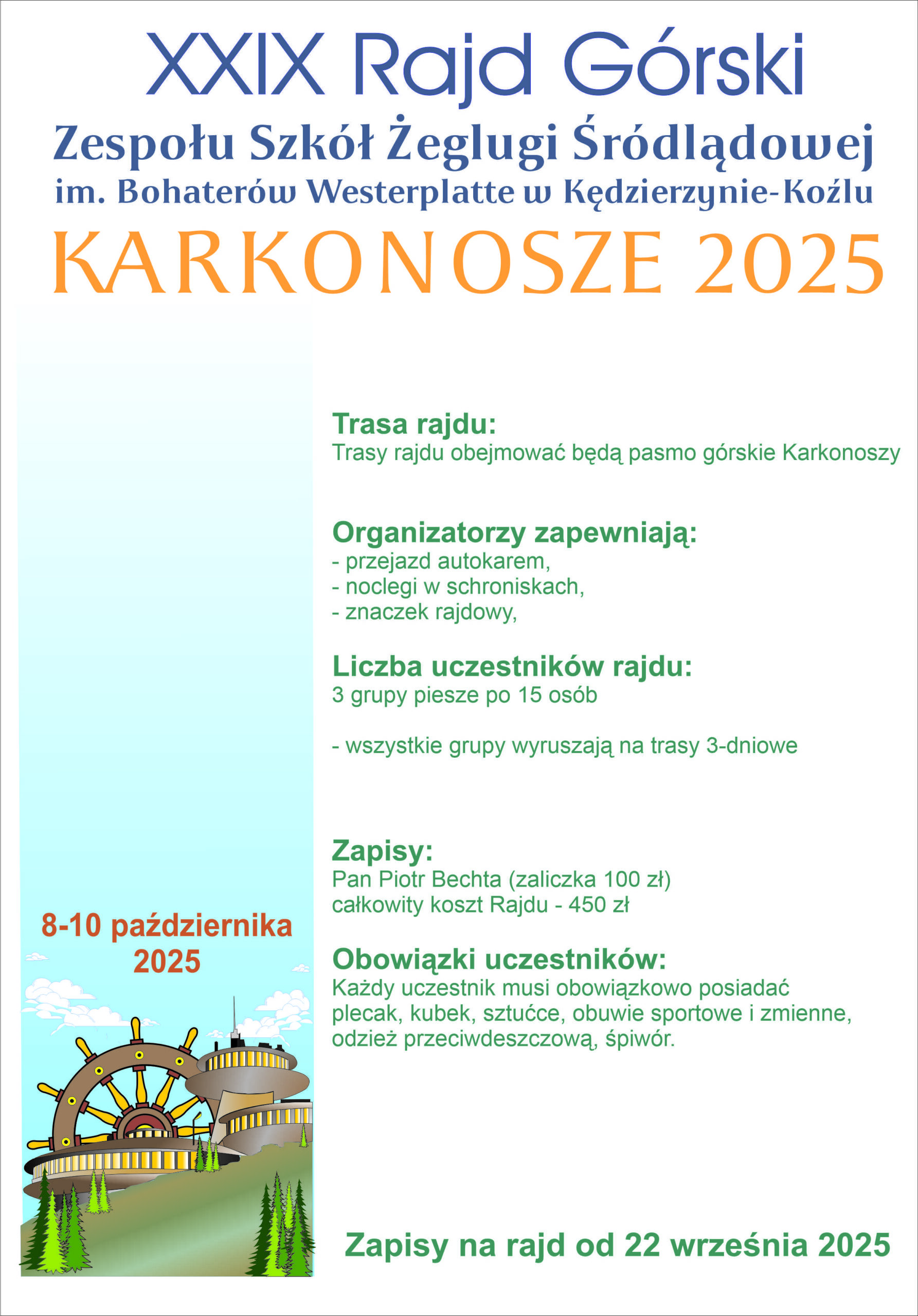 XXIX Rajd Górski – Karkonosze 2025