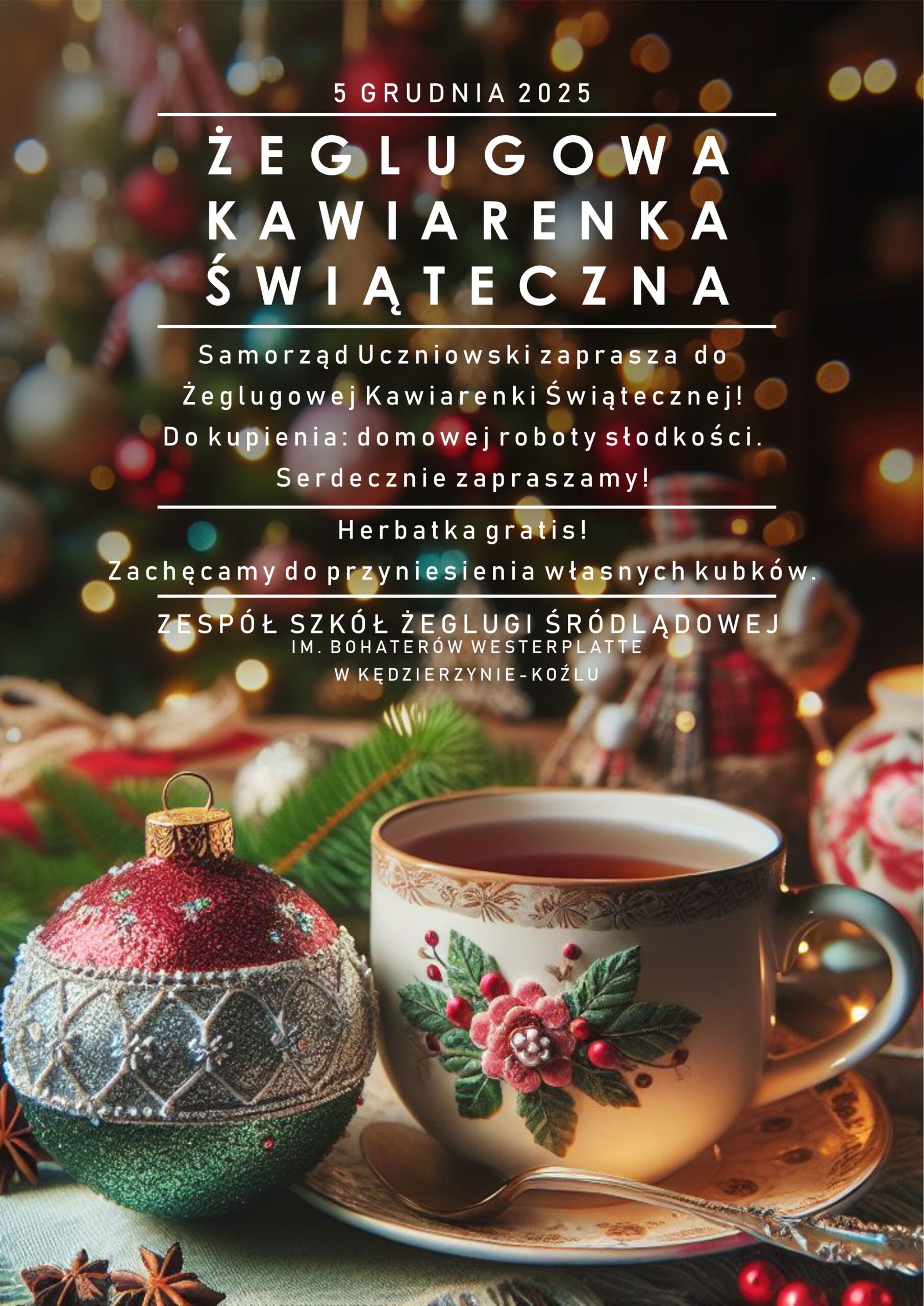 Żeglugowa Kawiarenka Świąteczna