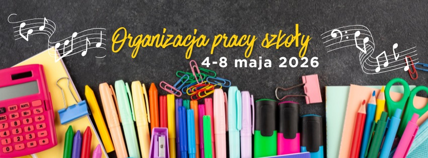 Harmonogram zajęć w dniach 4-8 maja